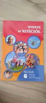 podręcznik do religii "Wierzę w Kościół" szkoła podstawowa kl.6