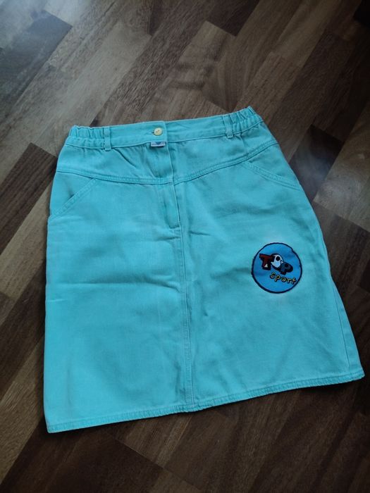 Spódnica jeansowa midi