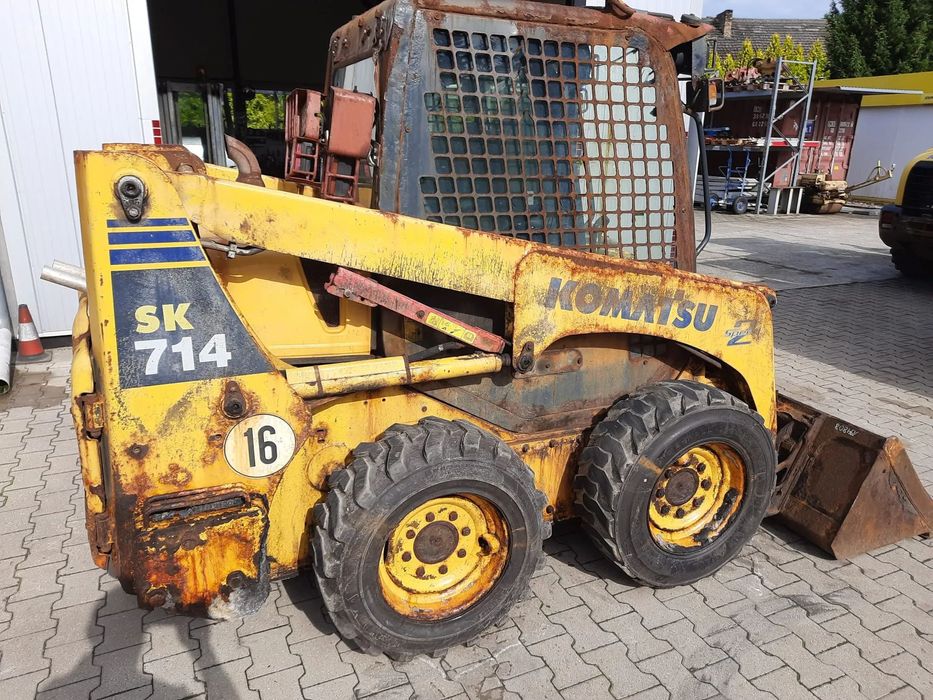 Komatsu 714-5 (2017r) SK 510 815 SK 818  Komatsu SK 714-5 z Niemiec,mało moto/godzin,2017 rok