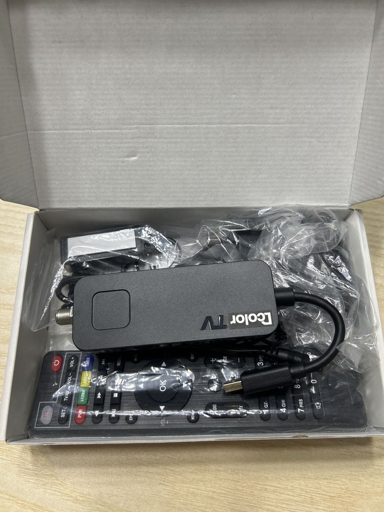 Dekoder Tuner Tv Naziemna Dvbt2 H.265 Mini Stick