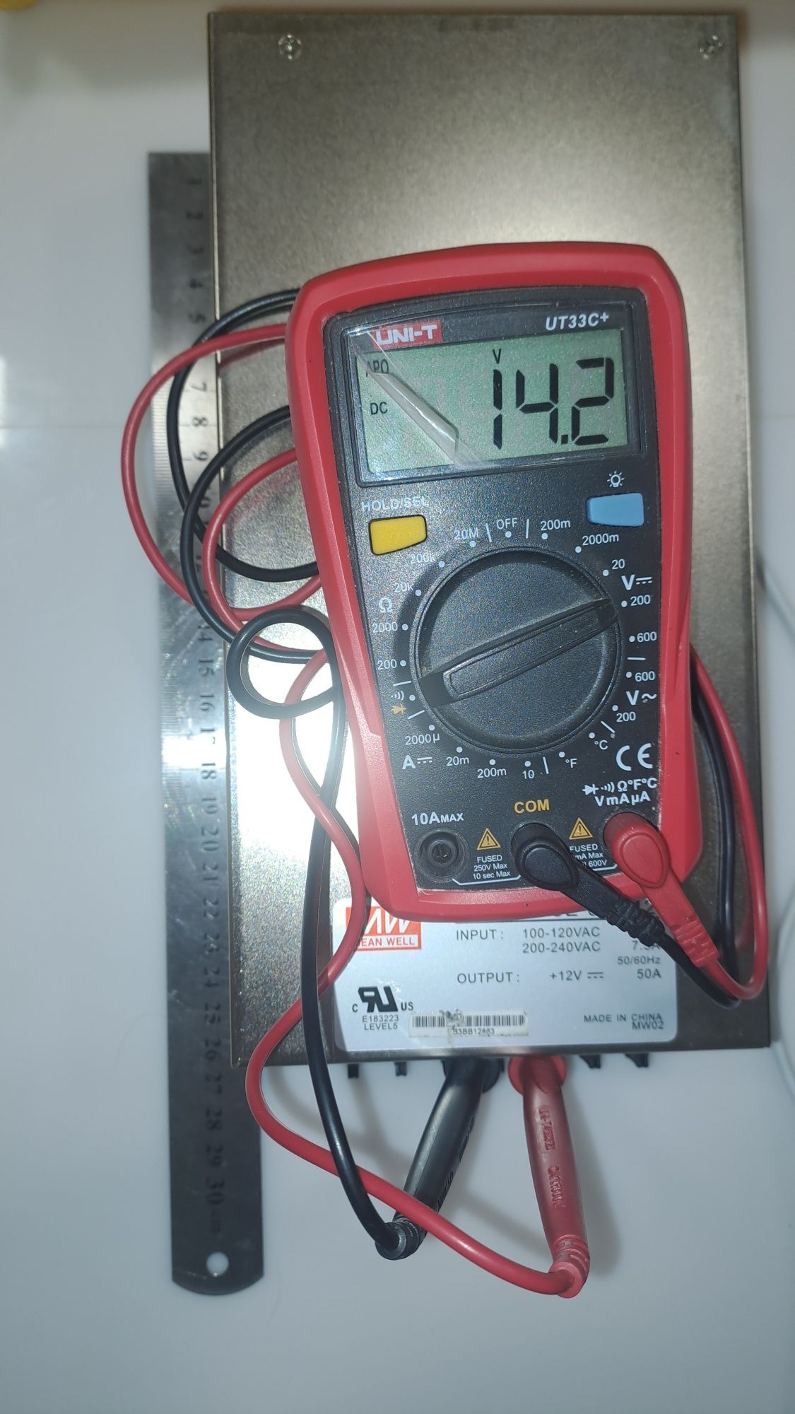 Блок живлення Mean Well 12v 50A
