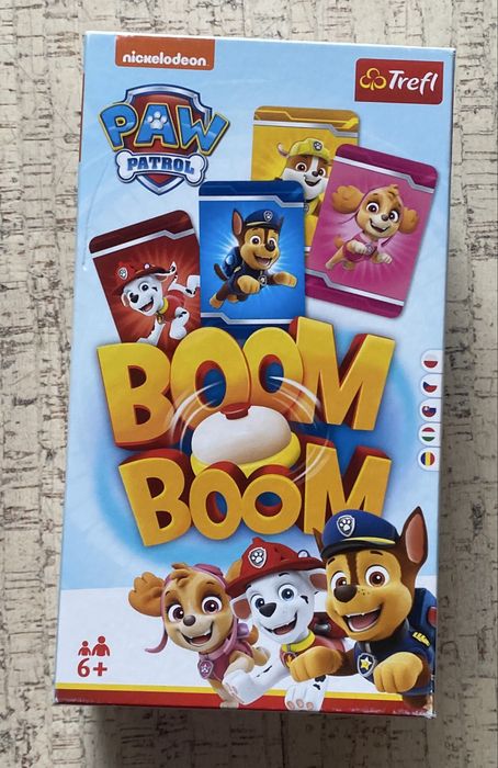 Gra Boom Boom Psi Patrol Trefl + lego Duplo