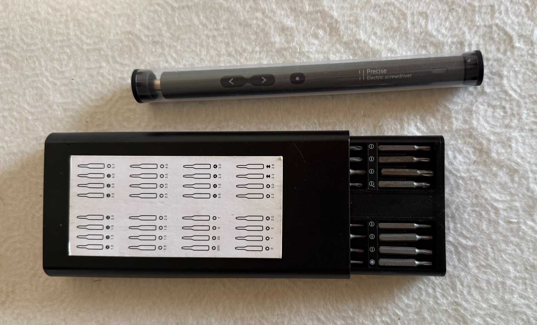 Chave parafusos eléctrica para bits precisão