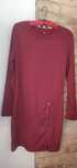 Vestido cor de vinho casual