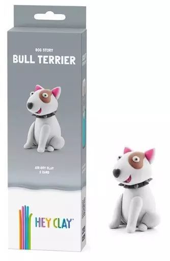 Hey Clay. Psy. Bull Terrier. TM Toys. Nowy Produkt