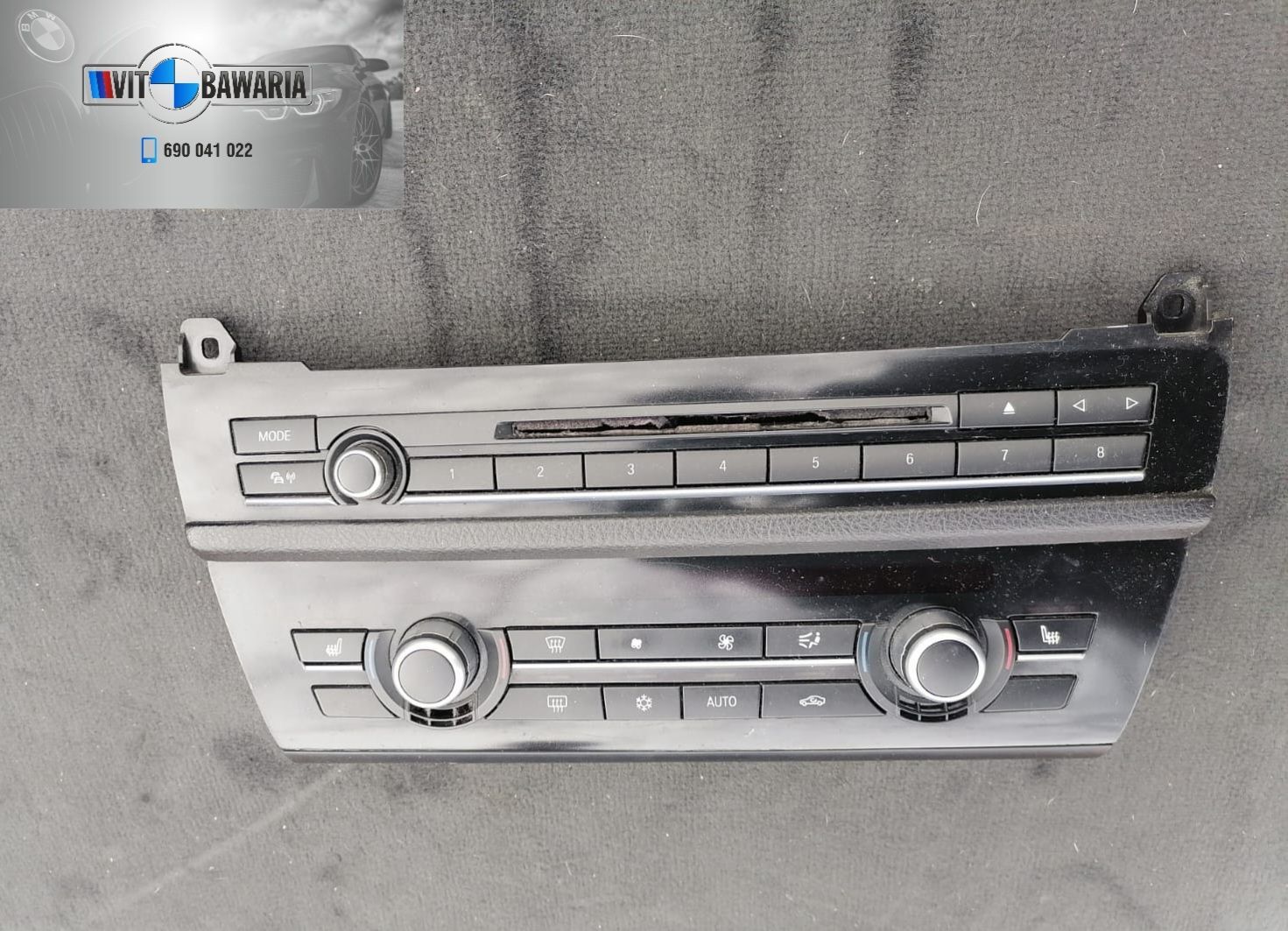 Panel radia/ panel climatronic BMW F10/F11