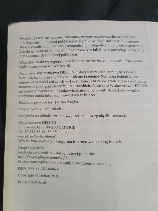 Projektowanie stron internetowych podrecznik