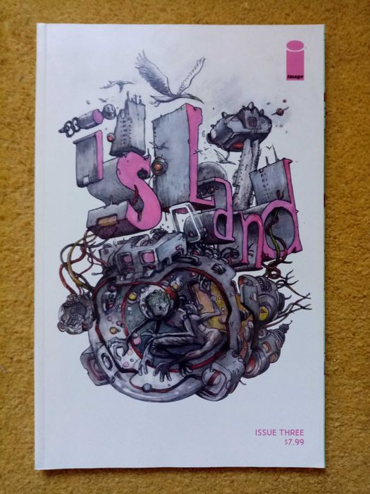 Antologia de BD Island Image Comics