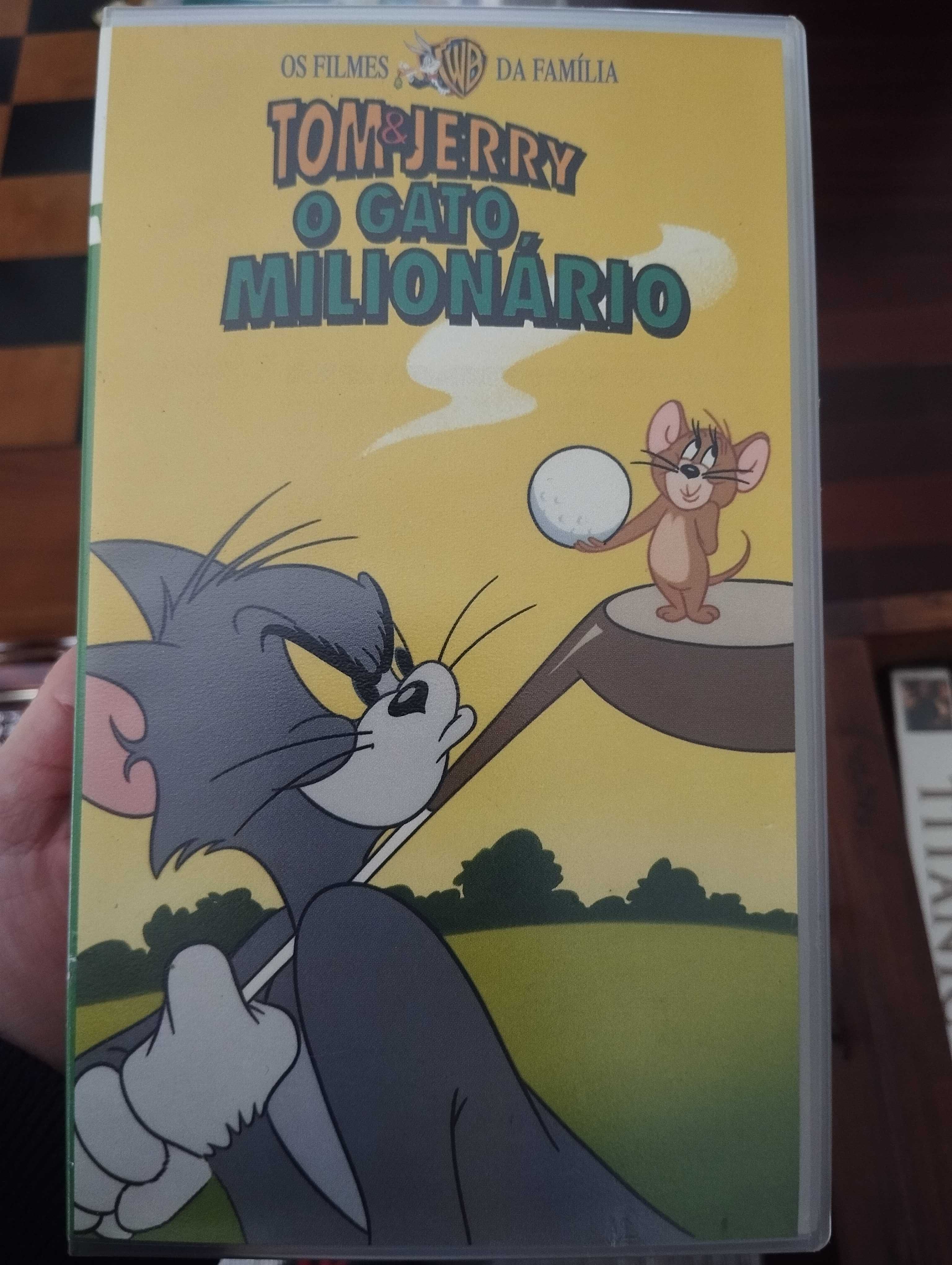 VHS Tom&Jerry, O Gato Milionário de