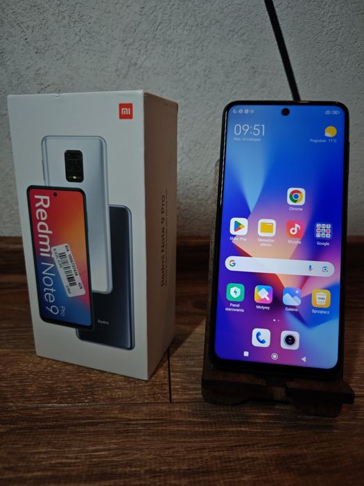 Xiaomi Redmi Note 9 Pro – używany, sprawny, uszkodzony głośnik rozmów