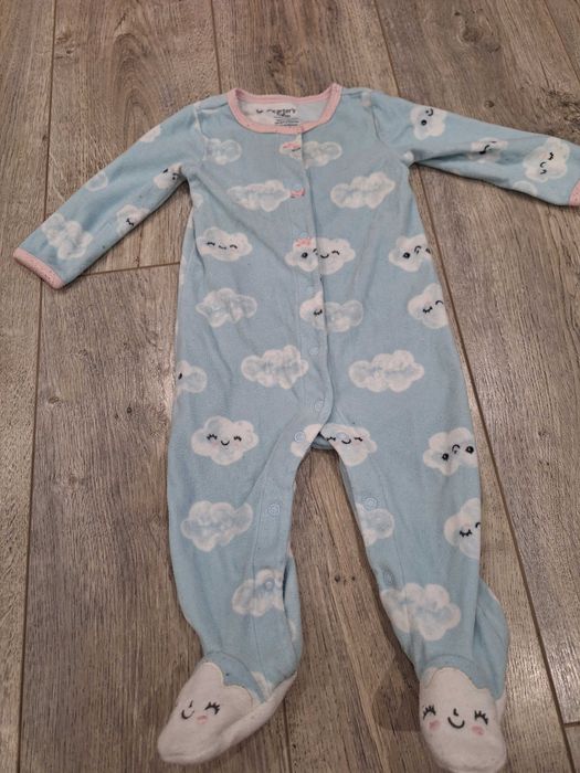 Чоловічок флвсовий  Carters 9м