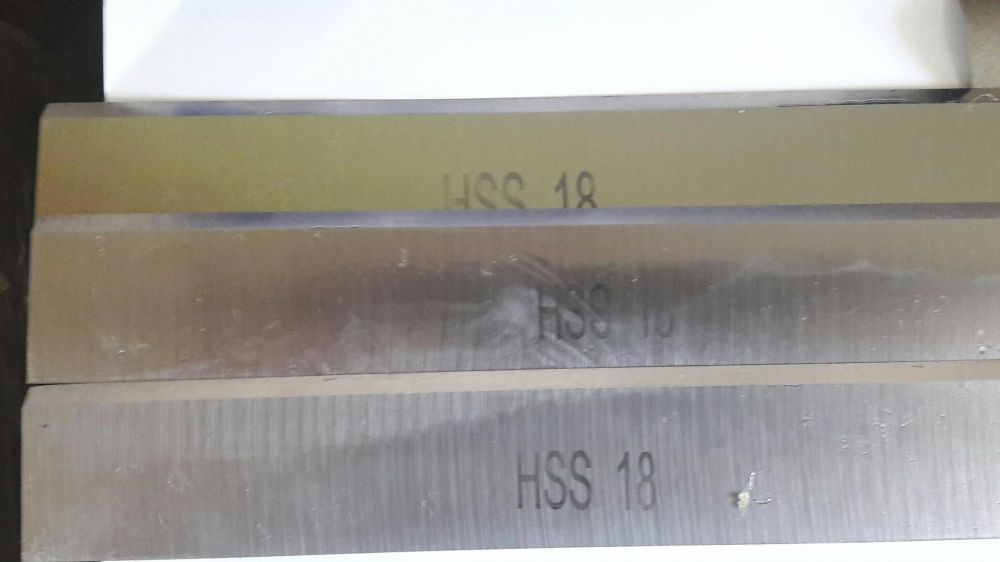 Ножи для фуганка, рейсмуса, ножі на фуганок