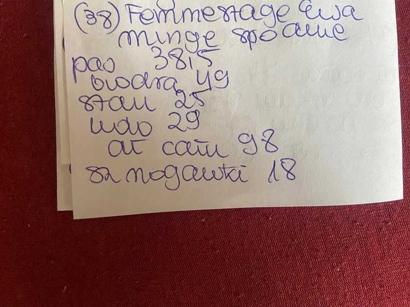 Ewa minge femestage spodnie m s 38 36 rurki wzory niebieskie basic