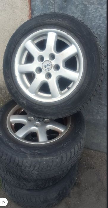 Komplet Opon Zimowych Nokian WR D4 195/65R15 na Felgach Aluminiowych 5