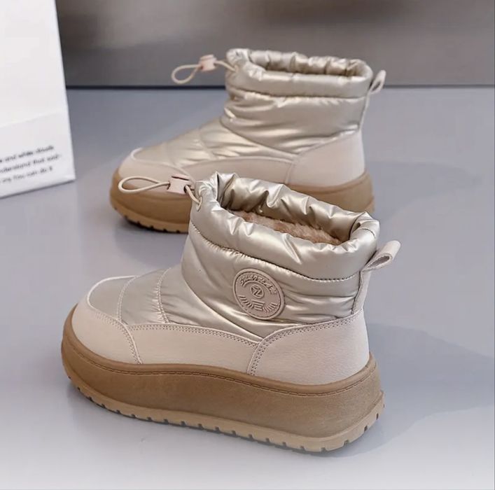 Чоботи сапоги дутіки жіночі зимові р.36/37