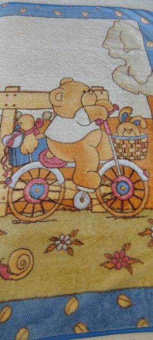 Kocyk dziecięcy polarowy