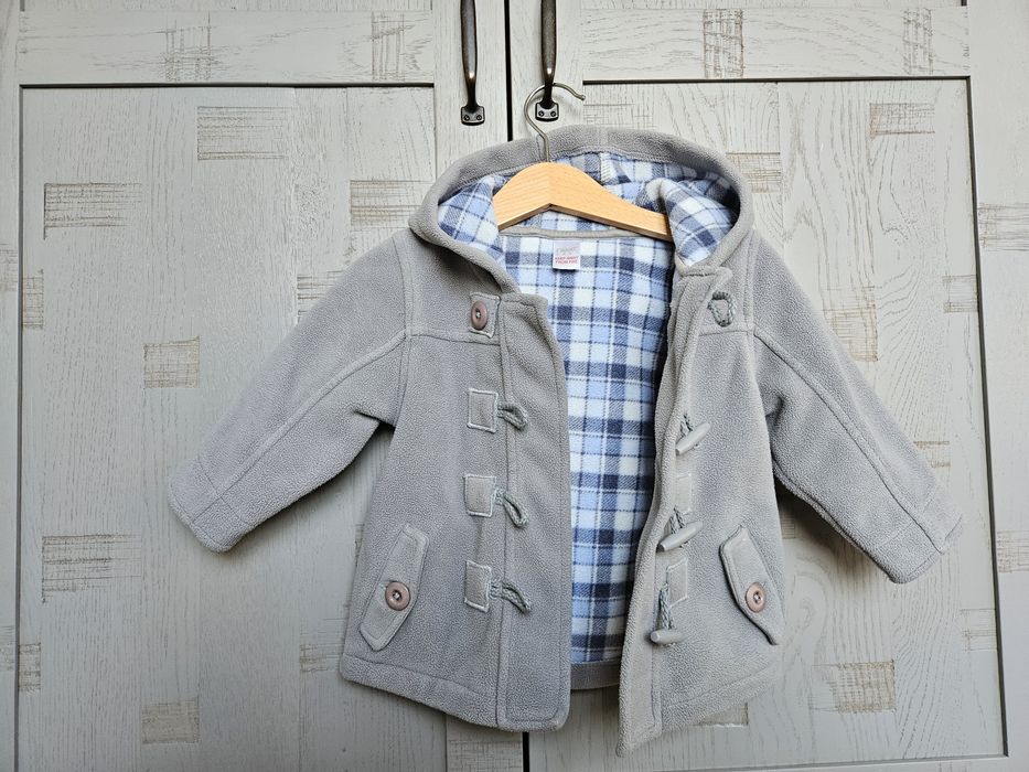 Kurtka, polar z kapturem Next 12-18 miesięcy/ 86cm