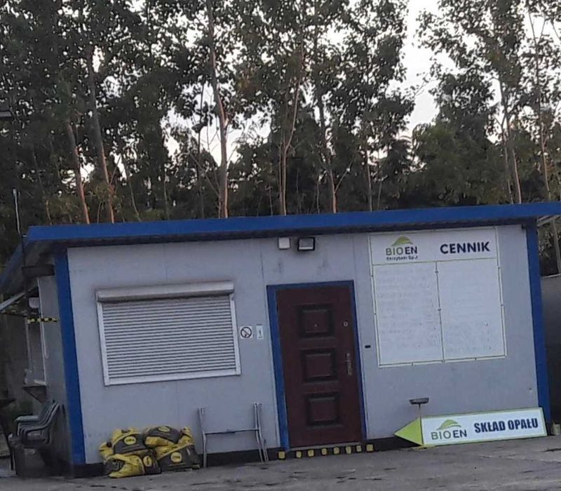 Biuro Magazyn Szatnia z płyty warstwowej 30 m2 domek na działkę