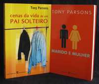 Livros Cenas da Vida de um Pai Solteiro e Marido e Mulher Tony Parsons