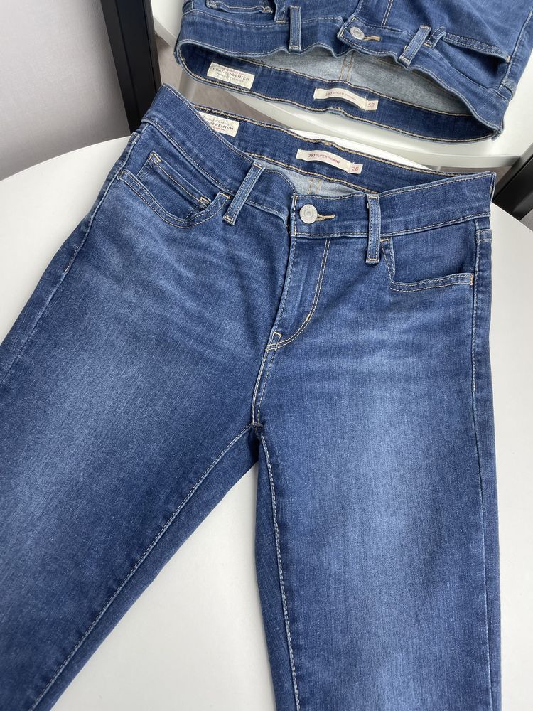 26,С Джинси Levi’s Premium 710 super skinny джинсы скинни оригинал
