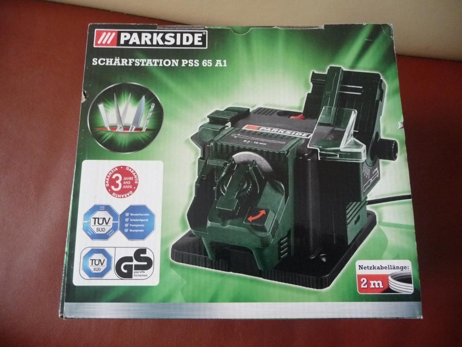 Точильный станок ГЕРМАНИЯ Parkside PSS 65 C1 для заточки сверл ножей