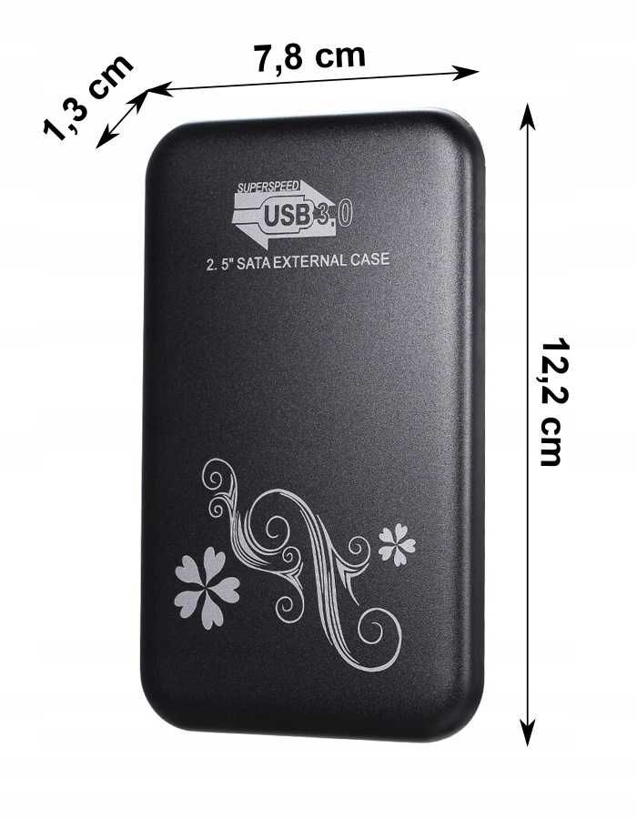 Obudowa Dysku Kieszeń HDD 2,5 SATA USB 3.0