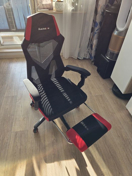 Fotel Huzaro Combat czerwony