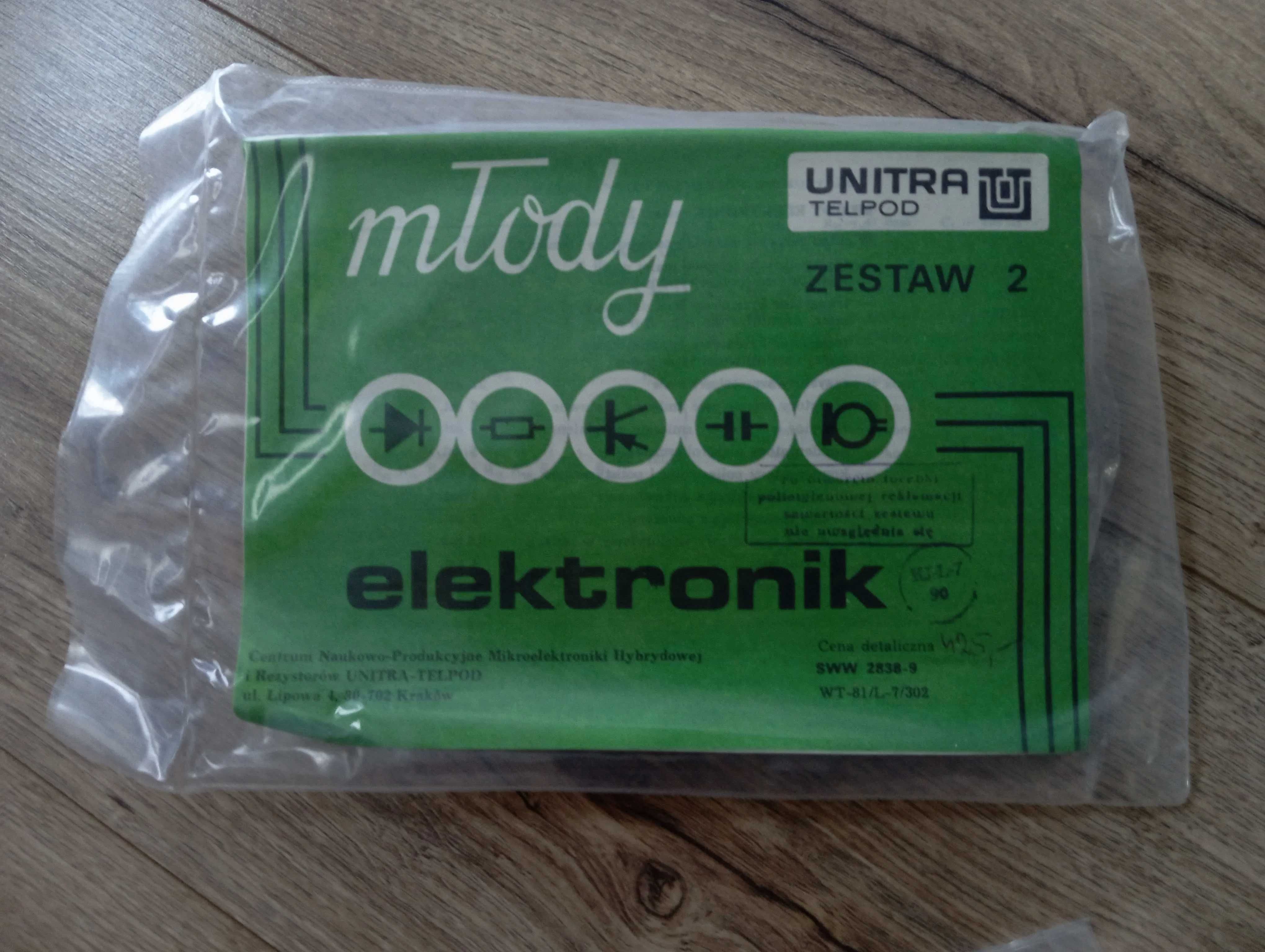 Nowe zestawy Unitra Telpod Młody Elektronik 2 i 4 !