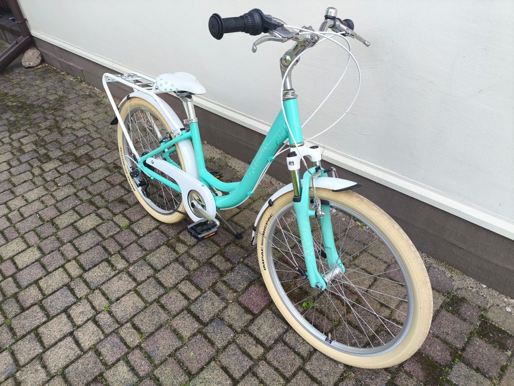 Rowerek rower 24 cale Unibike Aluminiowy stan idealny jak Nowy śliczny