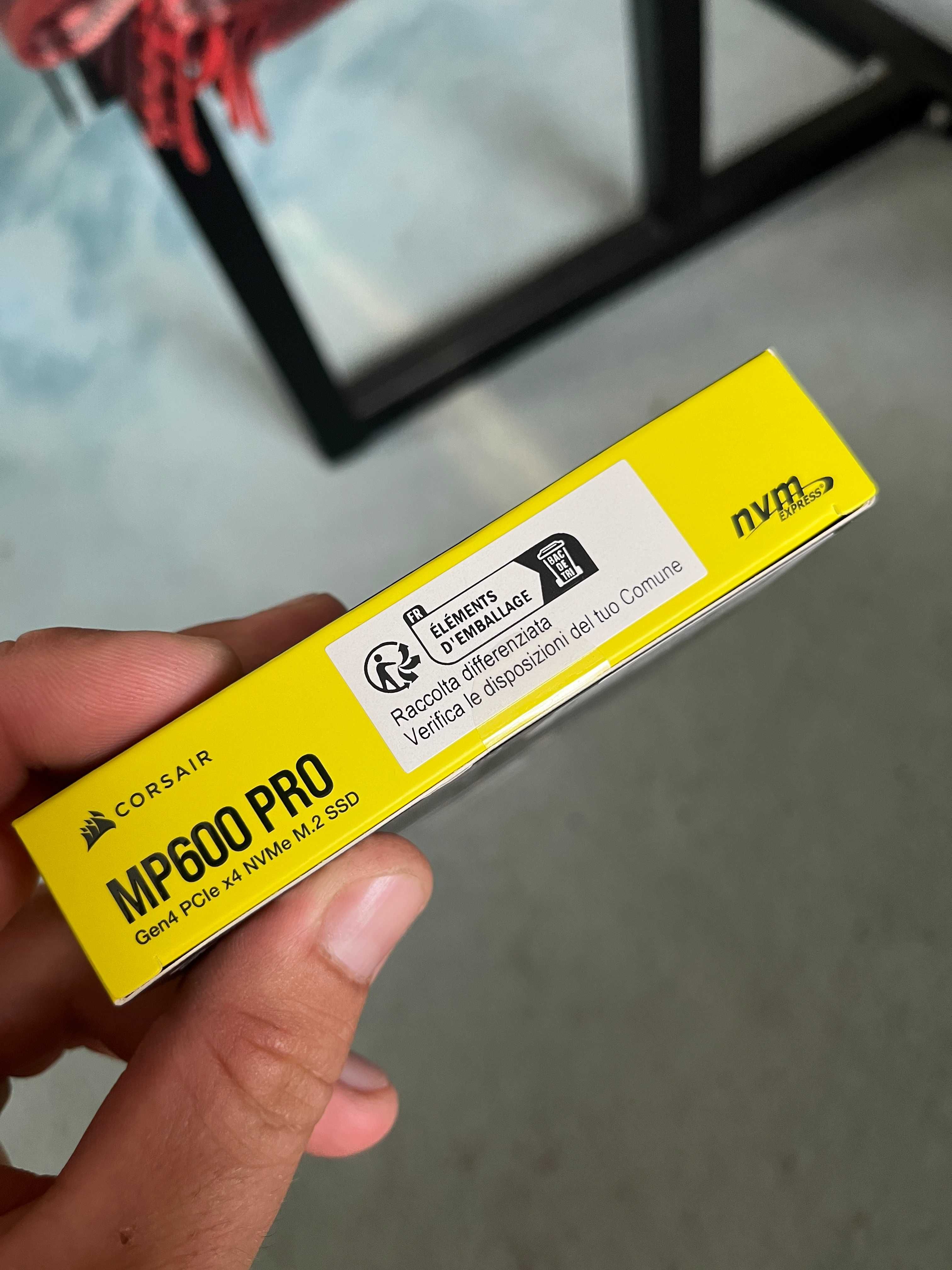 Dysk SSD Corsair MP600 PRO 4TB M.2 2280 PCI-E x4 Gen4 NVMe ! NOWY