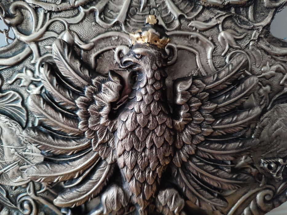 Piękny ryngraf z orłem polskim, patriotyczny, polecam