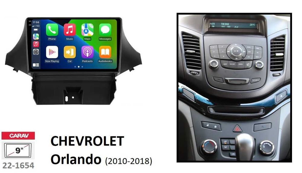Rádio 2DIN • CHEVROLET • Aveo • Captiva • Trax • Orlando • Android