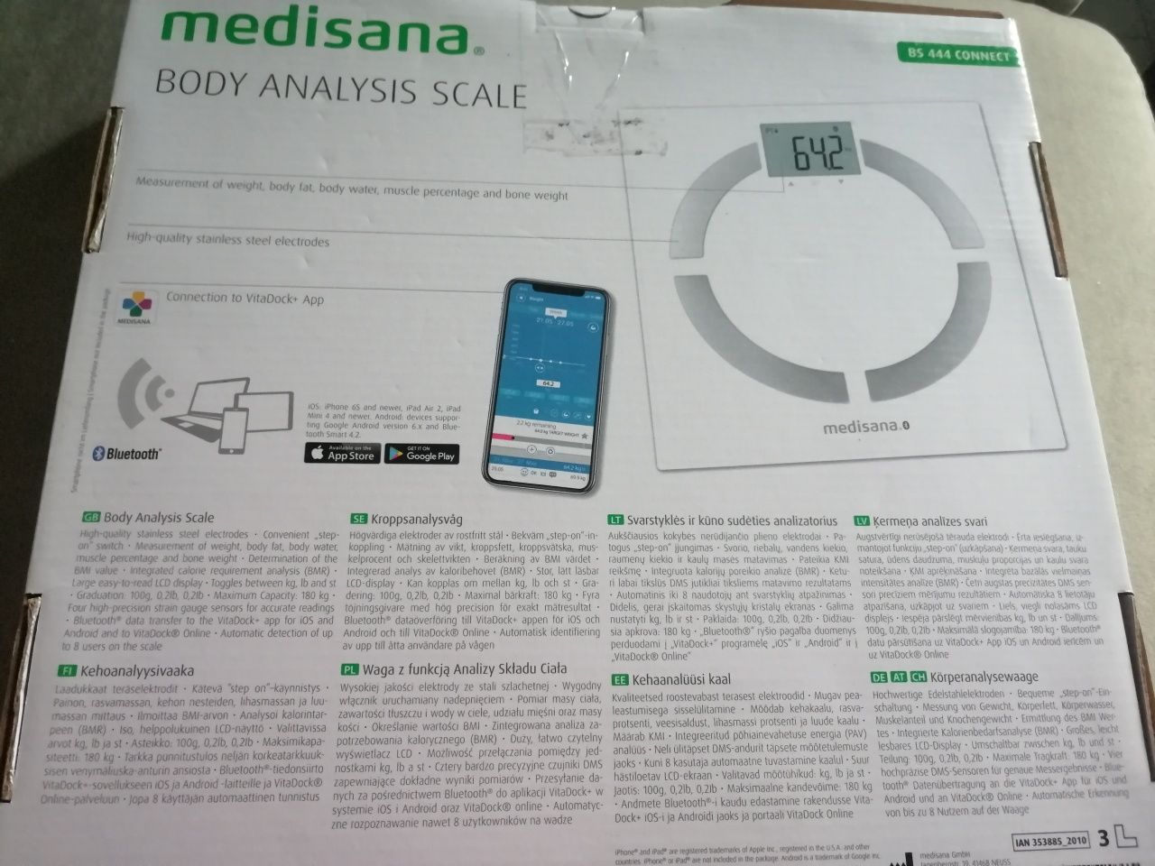 Waga medisana BS444 connect nowa