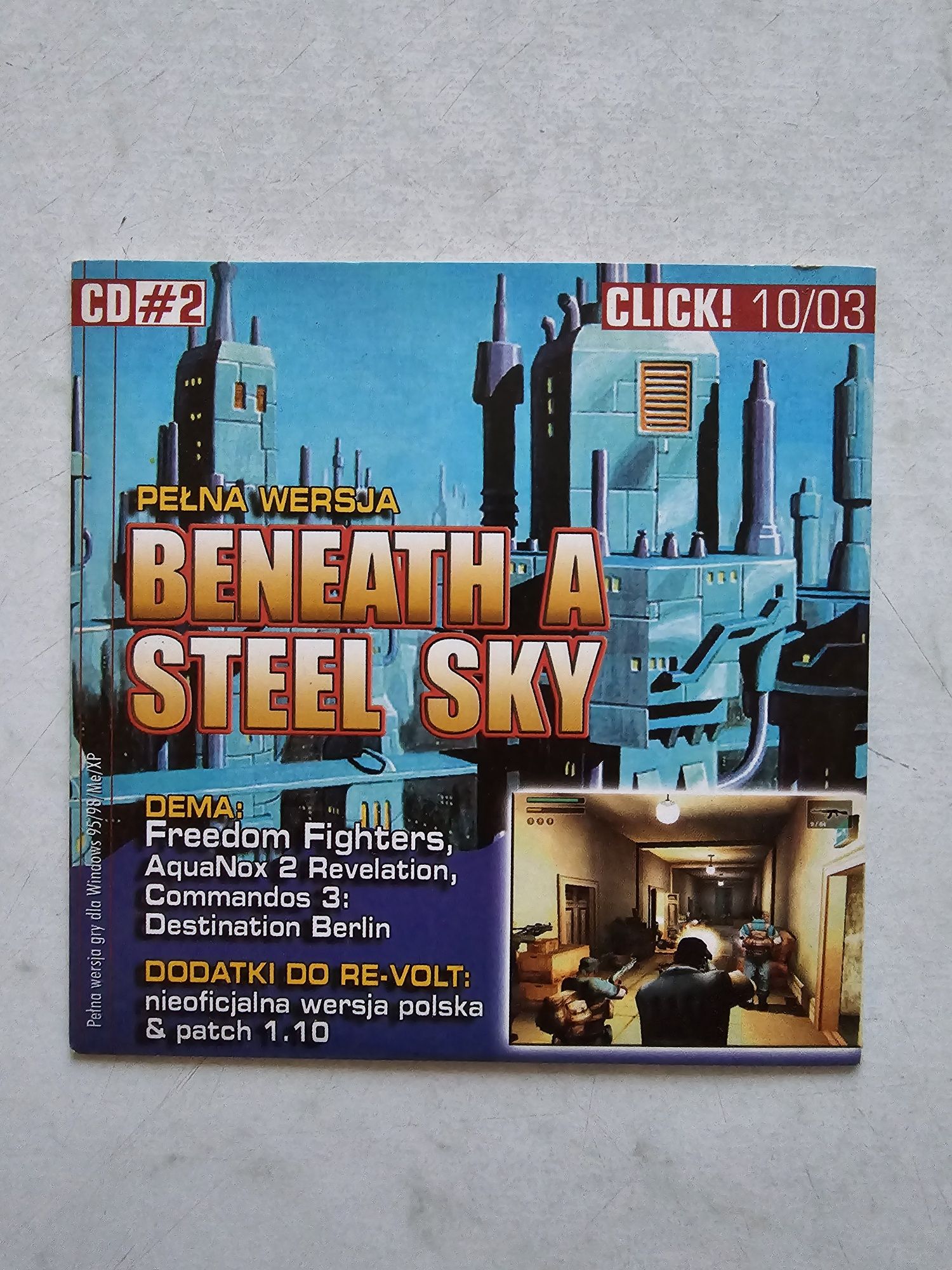 Gra PC Beneath a Steel Sky CLICK 10/2003