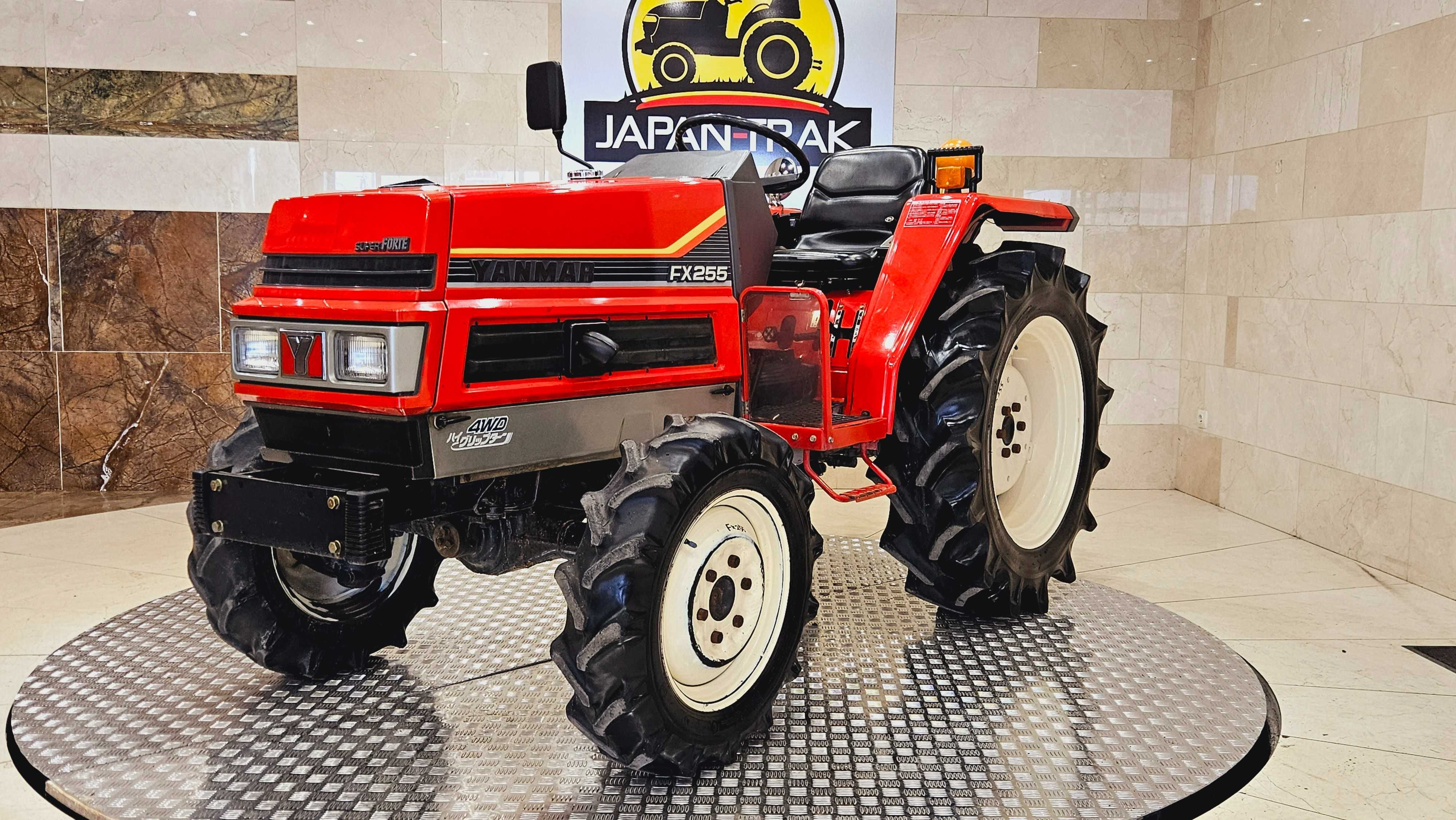 Yanmar FX 255 4x4 Raty traktorek ogrodowy sadu. JAPAN TRAK
