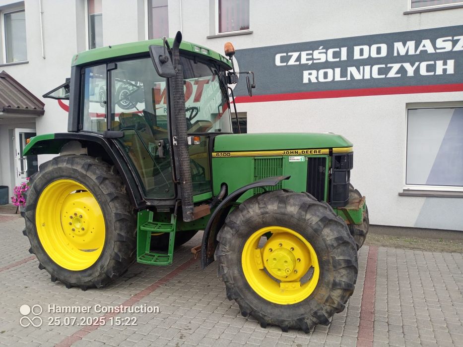 John Deere 6100 bardzo ładny sprowadzony
