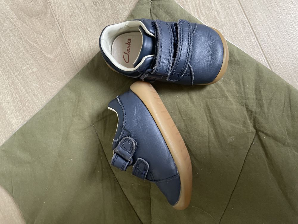 Шкіряні черевики Clarks 18 розмір