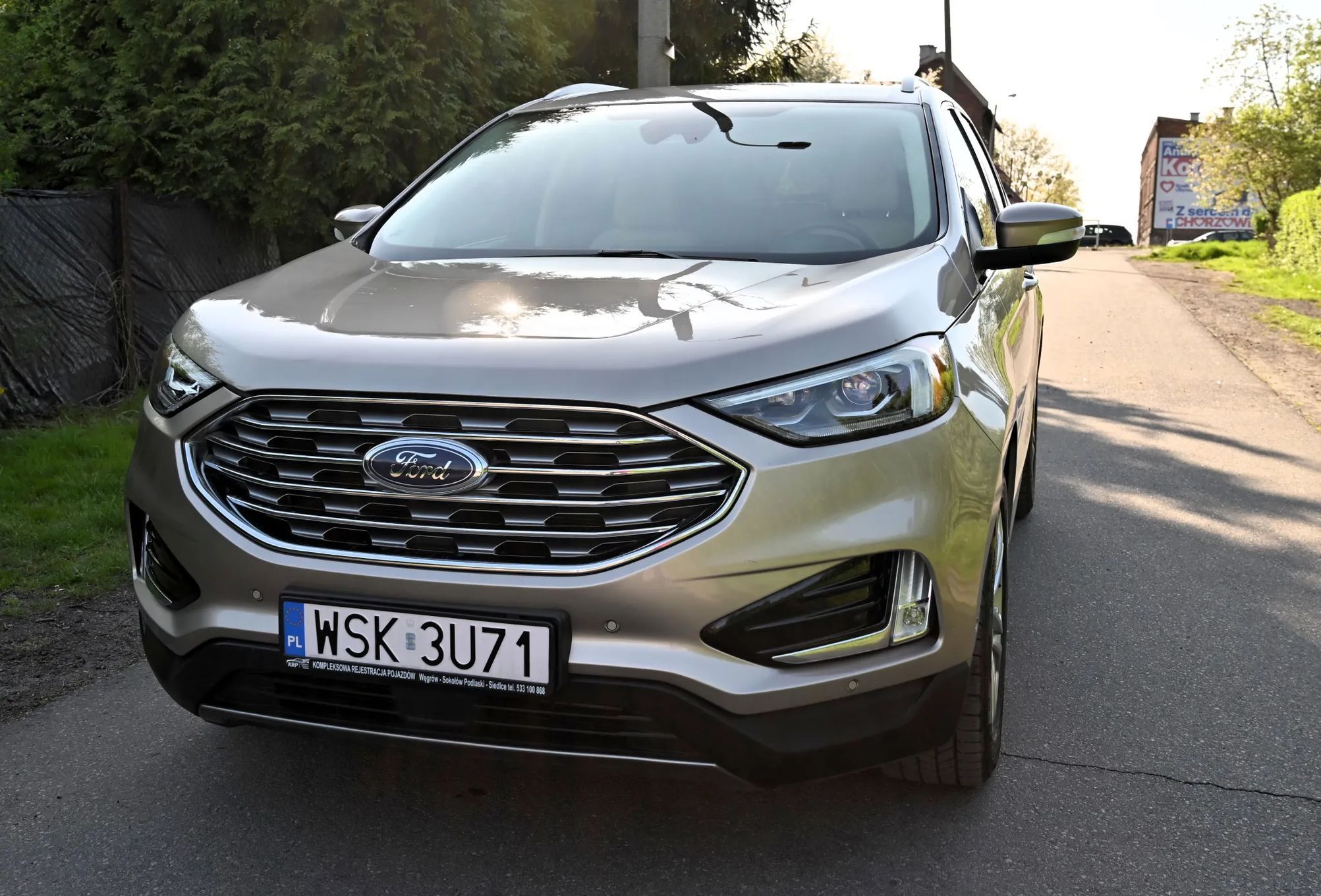 Ford Edge Lift Car Play Tempomat adaptacyjny Led Skóra Podgrzewane fotele