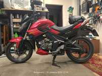 Junak RS 125 rok 2016 Nowe opony Pirelli