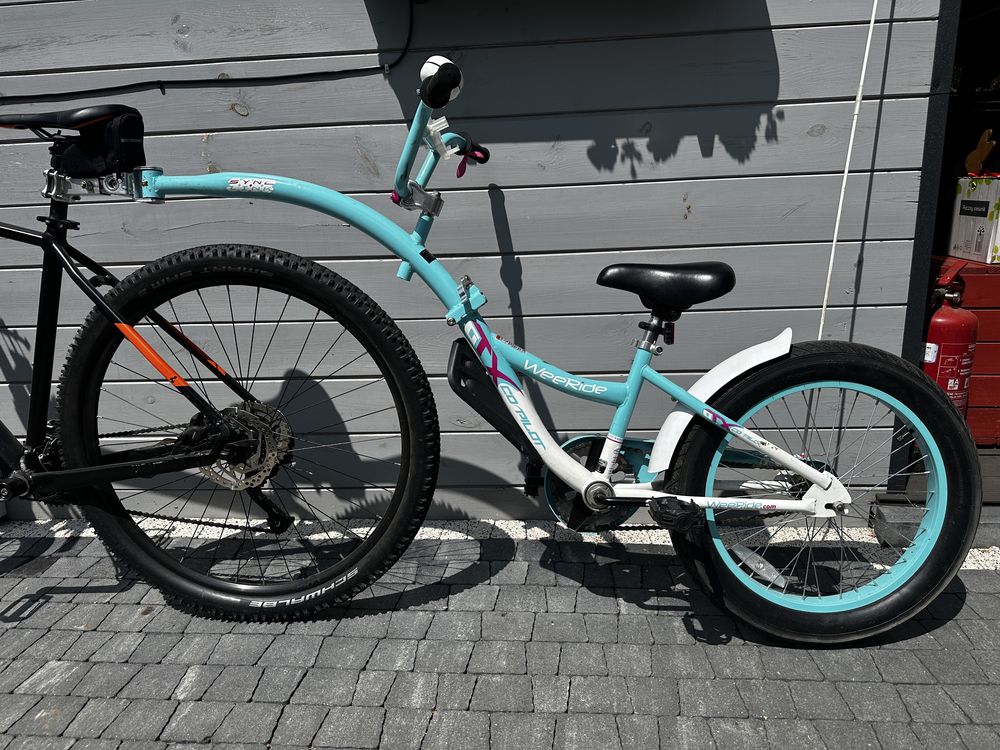 WeeRide GTX Co Pilot przyczepka doczepka do roweru dla dziecka