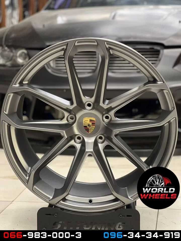 Диски R21 5x130 Porsche Cayenne Coupe GTS разноширокие