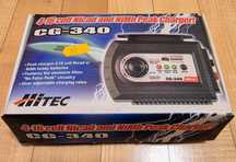Ładowarka RC modele Hitec CG-340 do pakietów NiCd/NiMH (4–16 ogniw)
