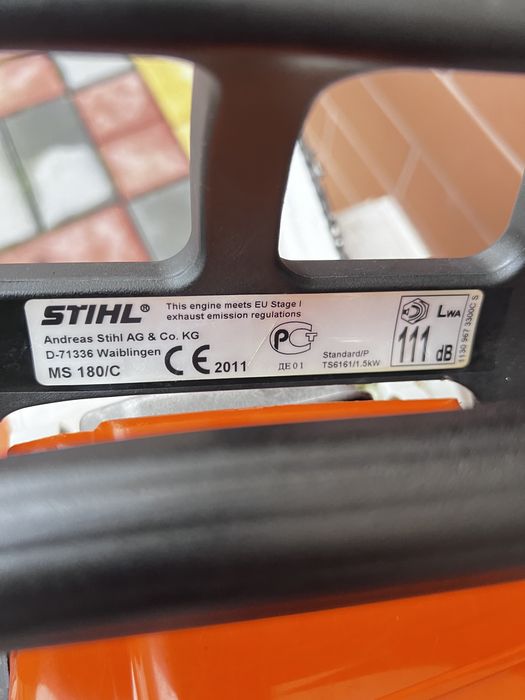 Бензопила Stihl ms 180. Штіль 180. Штиль 180. Пилка.