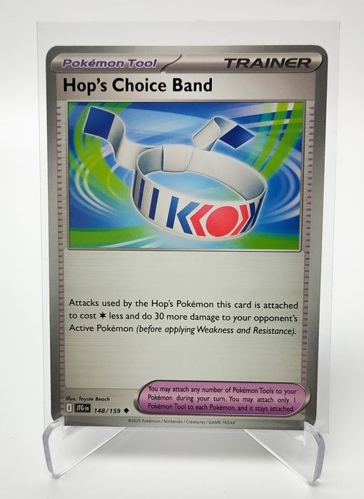 Hop's Choice Band 148/159 karta pokemon Journey Together
