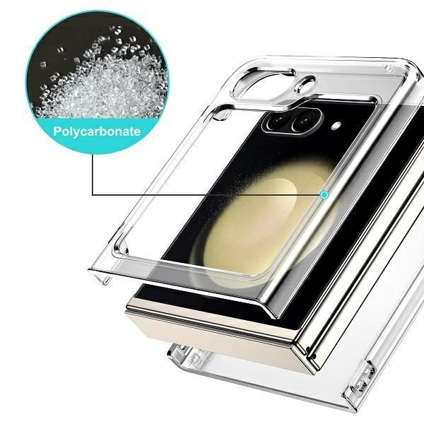 Beline Etui Clear Case Sam Z Flip5 F731Transparent