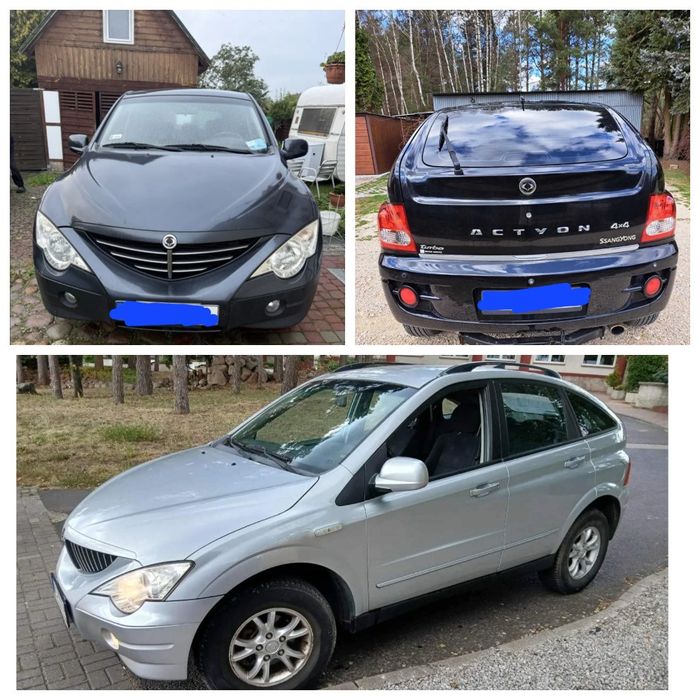 Шрот розборка розбір SsangYong action aktyon сангйонг актіон запчасти