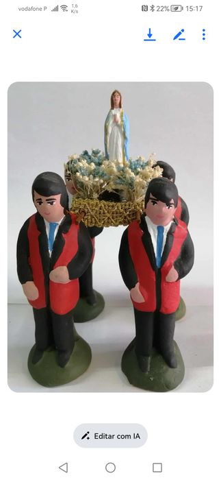 Figuras de presépio dos Açores