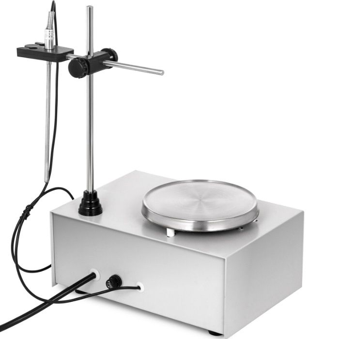Placa aquecimento digital com agitador magnetico para laboratorio