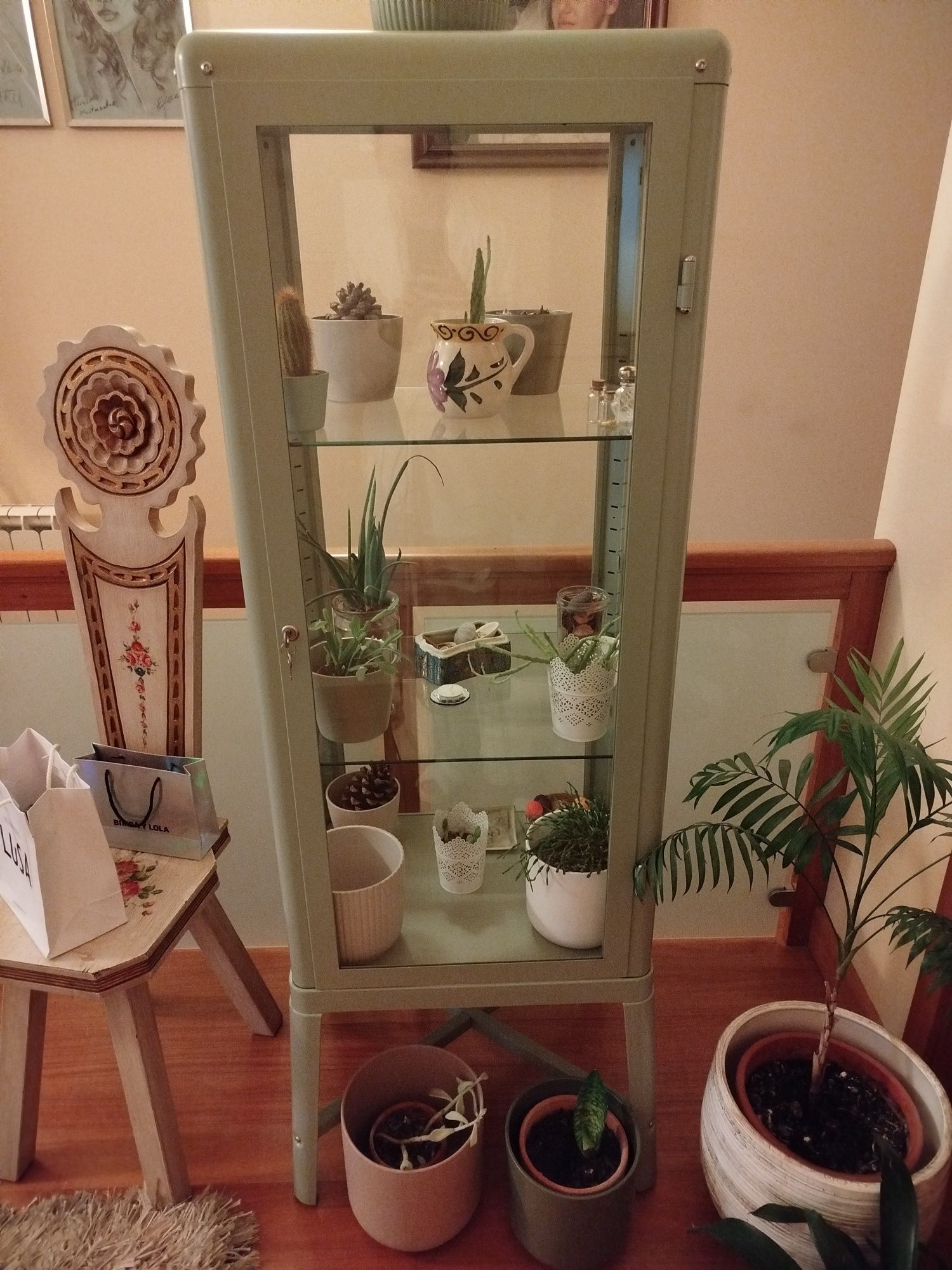Vitrine Fabrikör IKEA verde