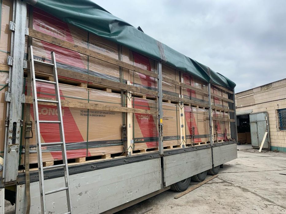 85$‼️СОНЯЧНІ панелі / СОЛНЕЧНЫЕ панели— LONGi SOLAR 585W. МОНТАЖ ‼️